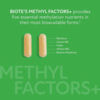Biote Methyl Factors+ - Cápsulas para Circulación y Estado de Ánimo (90 cápsulas)