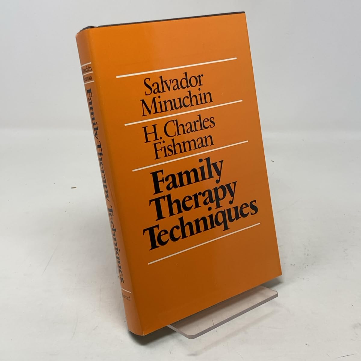 Family Therapy Techniques de Salvador Minuchin y H. Charles Fishman - Tapa dura