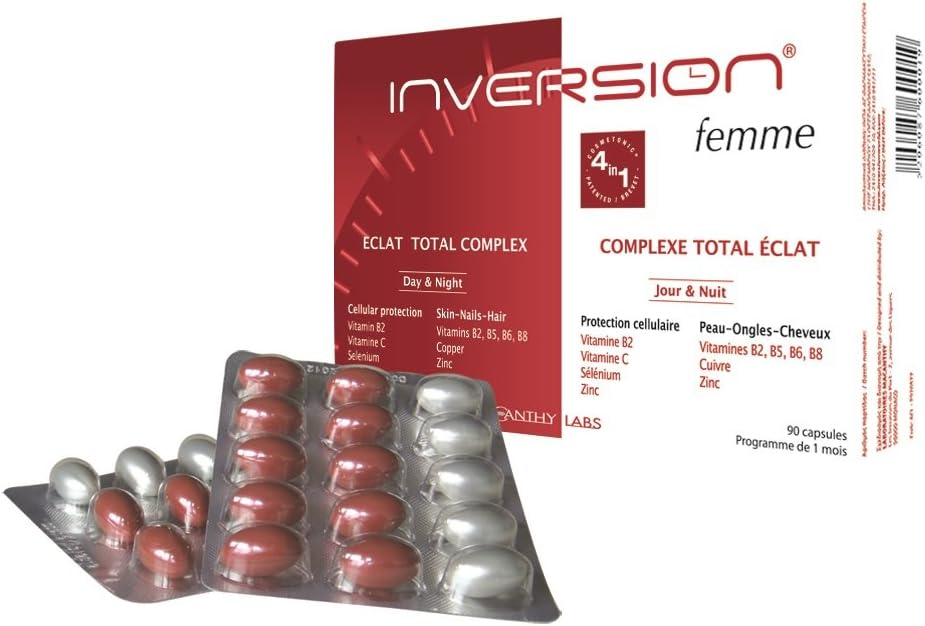 Anti Aging Total Beauty - Suplemento antienvejecimiento integral para piel, cabello, uñas y figura - 90 cápsulas