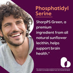 Phosphatidylserine 100mg – 120 Vegetable Capsules – Sharp-PS® Green