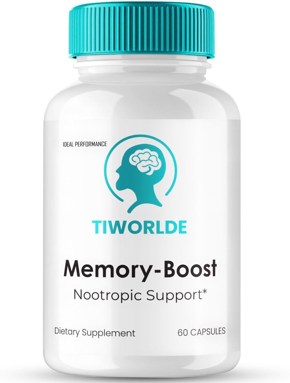 Tiworlde Memory Boost Capsules - Fórmula Avanzada Nootrópica para la Salud Cerebral y Nerviosa (60 Cápsulas)