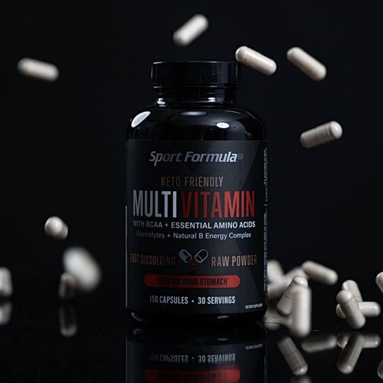 Sport Formula Multivitamínico Diario Keto con BCAA y Aminoácidos en Polvo
