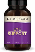 Dr. Mercola Eye Support - Apoyo Ocular - con Luteína, Zeaxantina, Astaxantina Orgánica y Grosella Negra - Sin OGM, Sin Gluten y Sin Soja - 90 Cápsulas