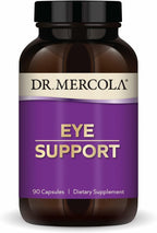Dr. Mercola Eye Support - Apoyo Ocular - con Luteína, Zeaxantina, Astaxantina Orgánica y Grosella Negra - Sin OGM, Sin Gluten y Sin Soja - 90 Cápsulas
