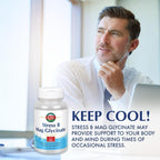 KAL Stress B Mag Glicinato - Complejo de Vitaminas B con Magnesio, Formas Activas, 60 Cápsulas Veganas