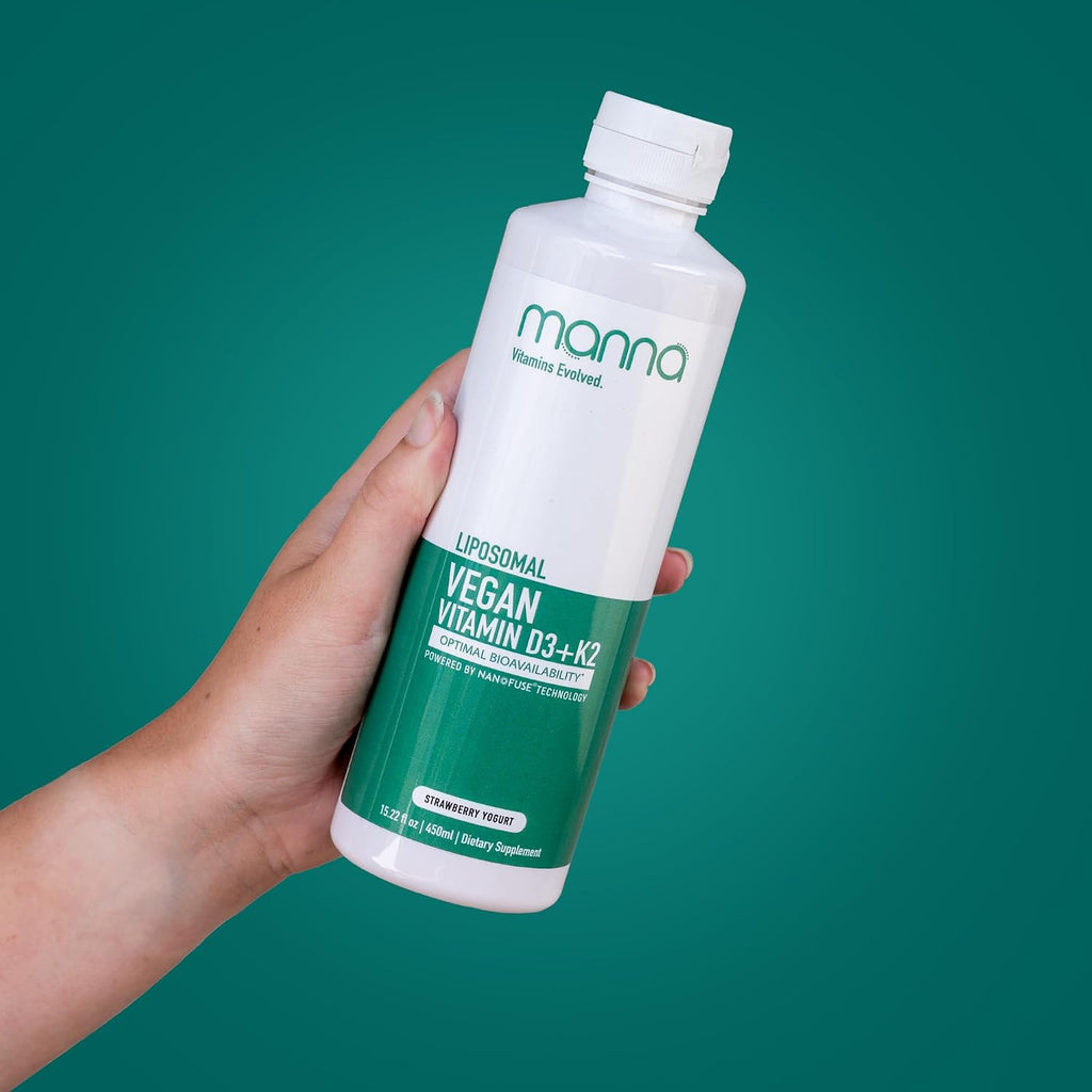 Manna Vitamins Evolved Liposomal Vegan D3 & K2