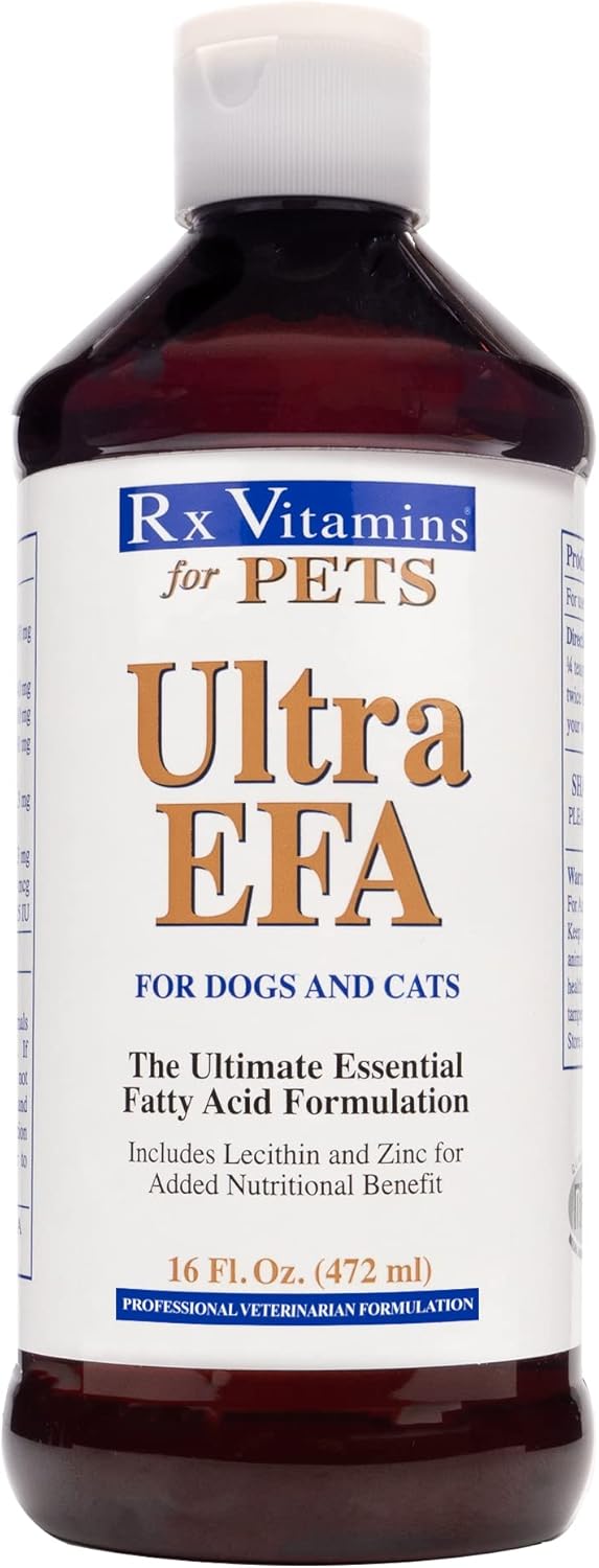 Rx Vitamins Ultra EFA Omega 3 Fish Oil for Dogs & Cats - 473 ml