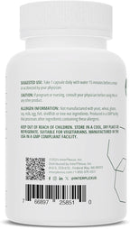 Seriphos - Phosphorylated Serine Adaptogen - Cortisol Supplement - Supports Cognitive Function, Gluten-Free, Dairy-Free, Soy-Free - 100 Capsules