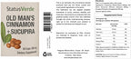 Old Man's Cinnamon con Sucupira 500 mg (60 Cápsulas) - Complemento Herbal