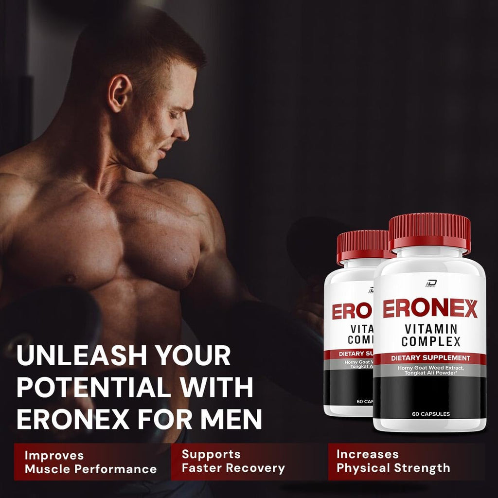 Eronex for Men Capsules - Complejo Multivitamínico (5 Pack - 300 Cápsulas)