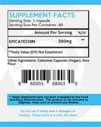Epicatequina 350 mg por ración - 60 cápsulas - Diverse Organics