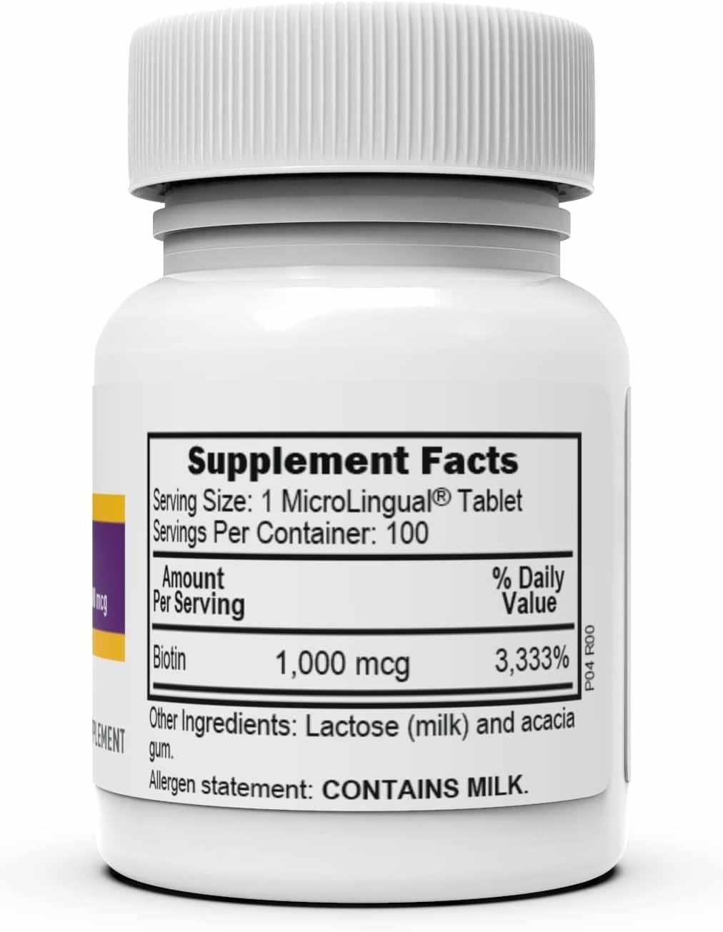 Superior Source Biotin 1000 mcg - Quick Dissolve Sublingual Tablets - 100 Count | Non-GMO