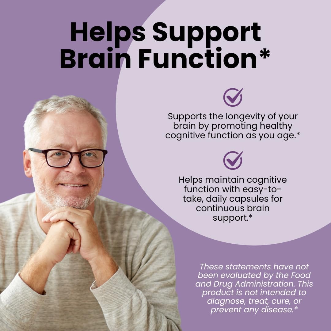 Synaptic XR Core Focus - Suplemento Avanzado para el Apoyo Cognitivo, 60 Cápsulas