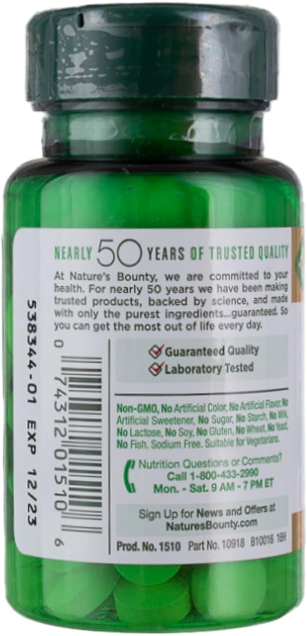 Nature's Bounty Vitamina C, 500mg, 100 Comprimidos