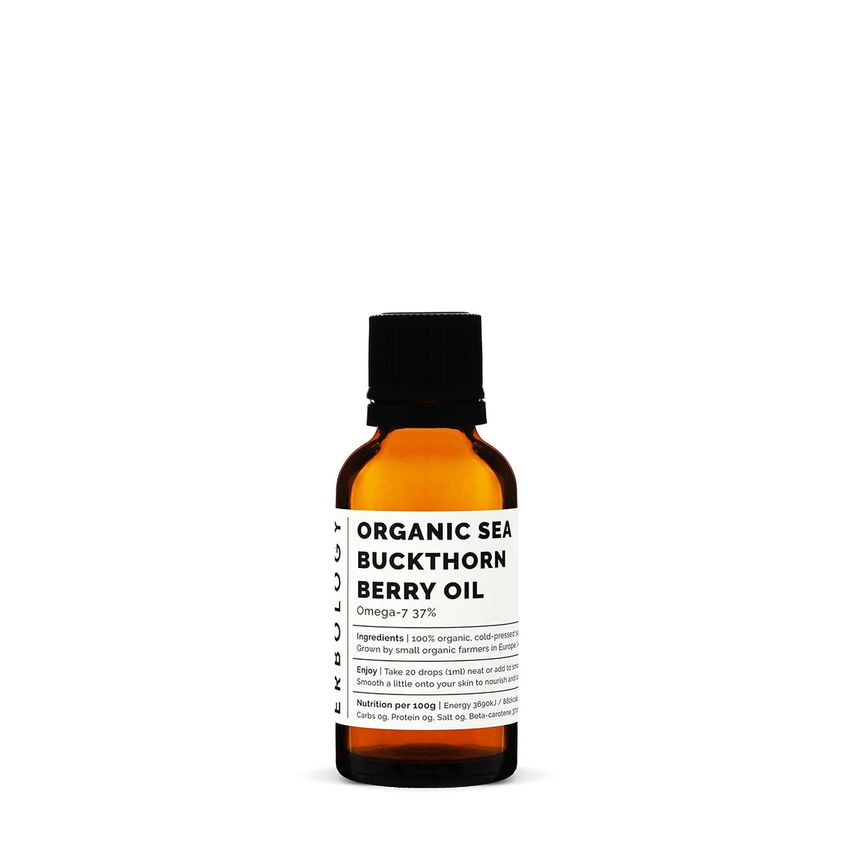 Erbology Aceite de Espino Amarillo 100% – Para la piel: Ayuda a mantener la elasticidad y favorece la producción – Image 1
