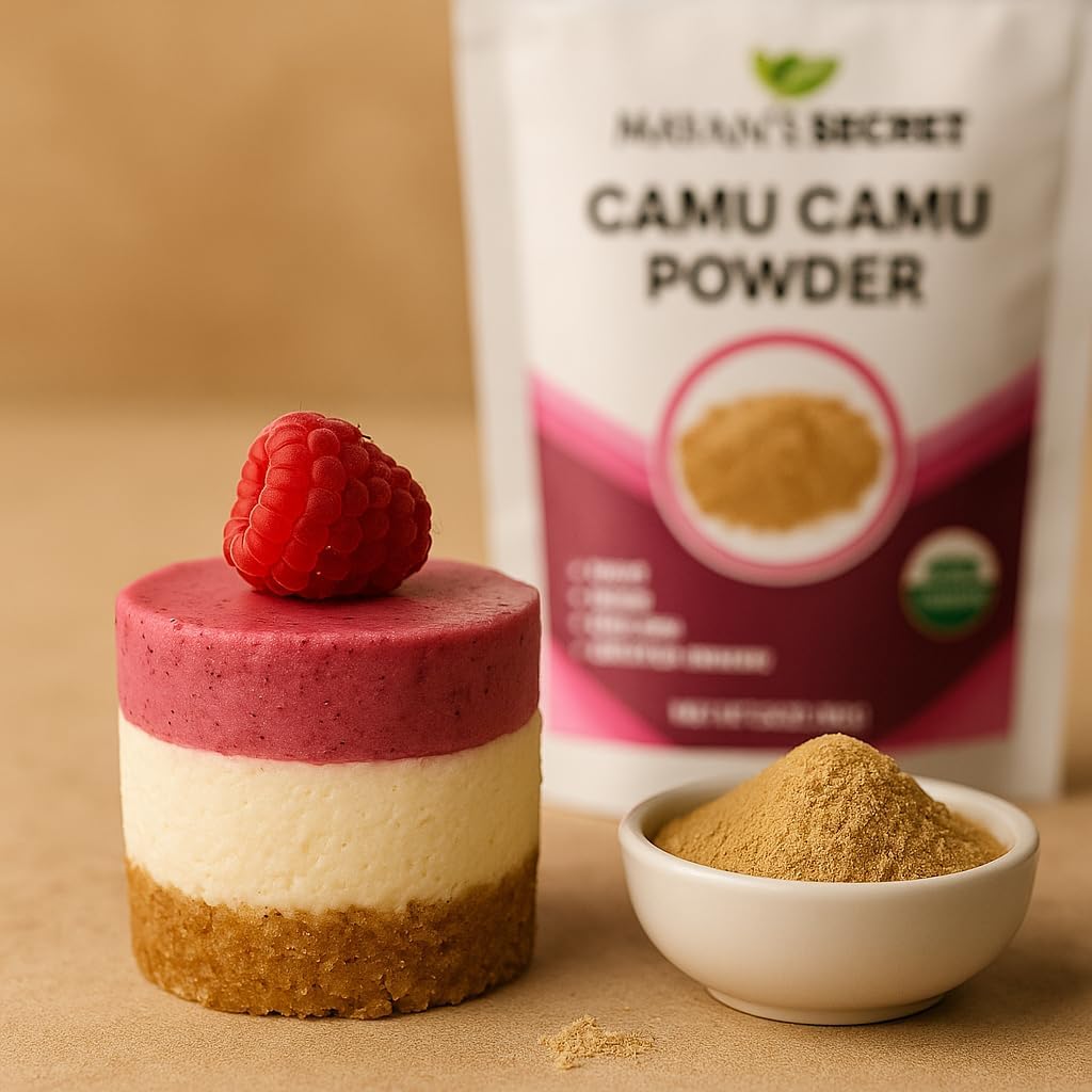 Mayan's Secret - Camu Camu en Polvo Orgánico, Certificado USDA, Vegano, Sin OGM – Superalimento con Alto Contenido de Vitamina C – 99g
