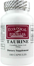 L-Taurina 500 mg - 100 Cápsulas - Ecological Formulas