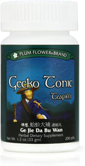 Gecko Tonic Teapills (Ge Jie Da Bu Wan), 200 comprimidos, Plum Flower