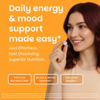EZ Melts Vitamina B6 - 60 Comprimidos Disolubles Sabor Naranja