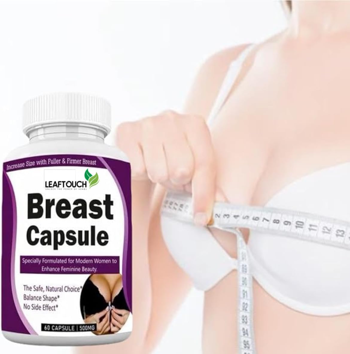 Breast Enhancement Capsules - Cápsulas para el Bienestar Mamario (60 Cápsulas)