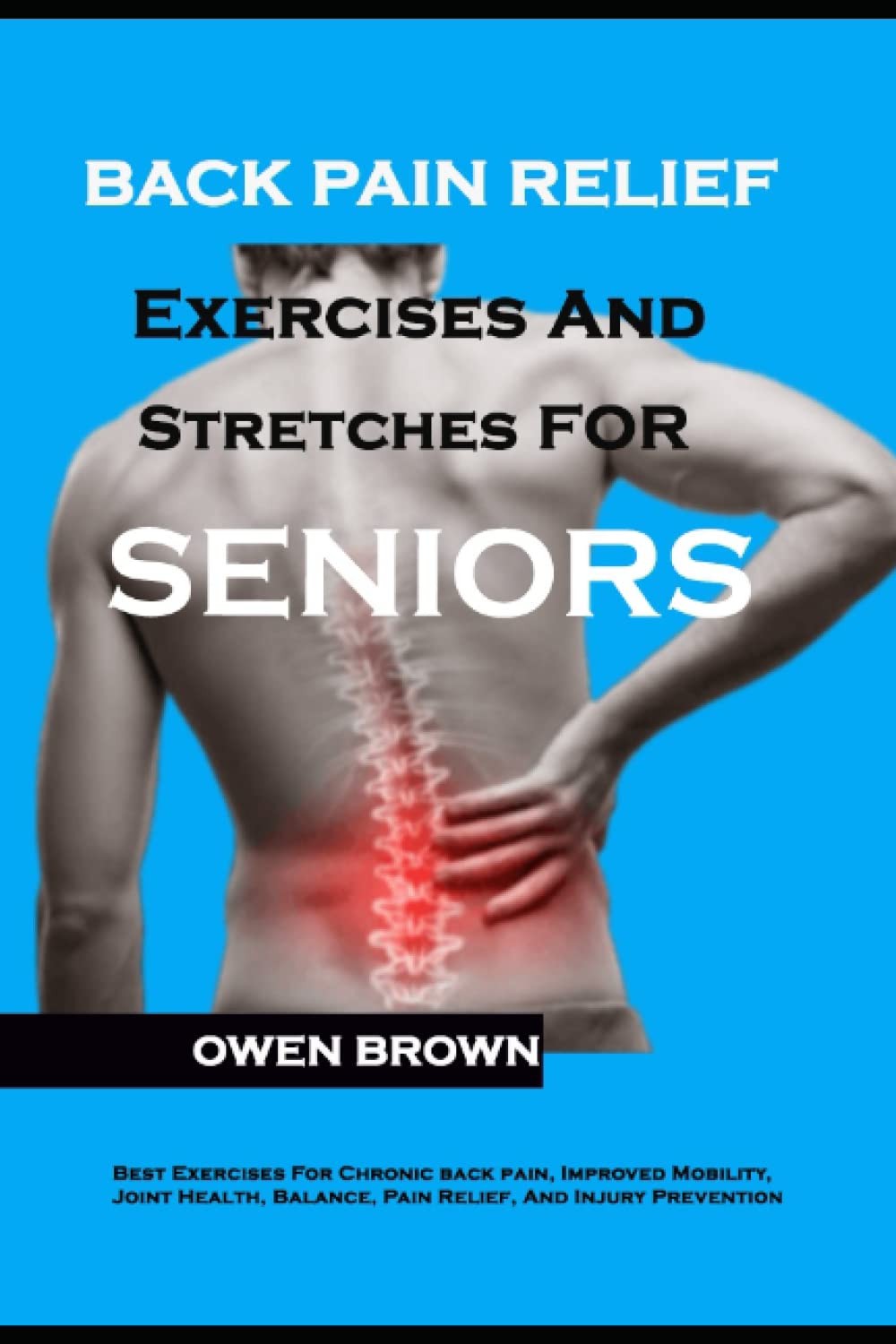 Ejercicios y Estiramientos para el Alivio del Dolor de Espalda en Personas Mayores: Los Mejores Ejercicios para el Dolor Lumbar Crónico, Mejora de la Movilidad, Salud Articular, Equilibrio y Prevención de Lesiones