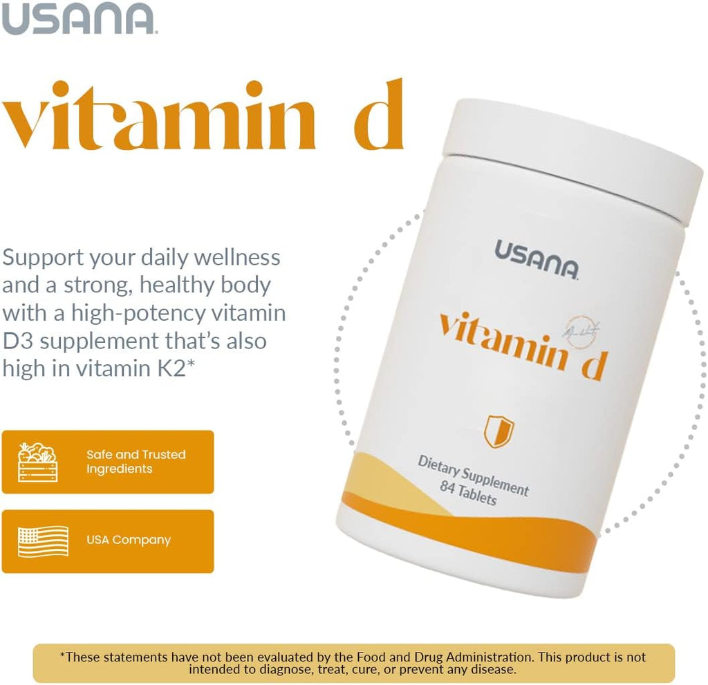 USANA Vitamina D 2000 UI – 84 Comprimidos