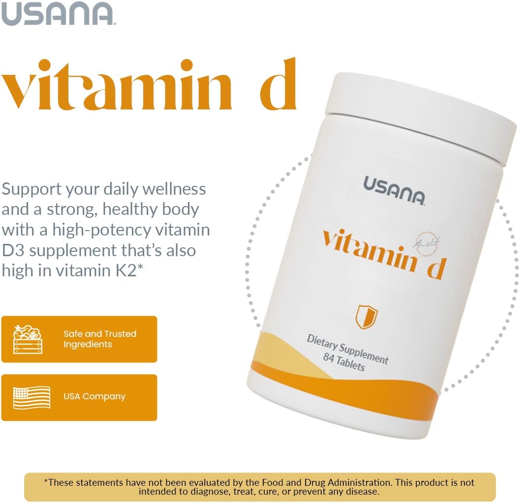 USANA Vitamina D 2000 UI – 84 Comprimidos