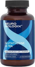 Neurobiologix Glutathione Ultra, Complejo Antioxidante con L-Glutation, Vitaminas y Minerales, 60 Cápsulas Vegetarianas