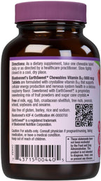 Bluebonnet Nutrition Earth Sweet Vitamina B12 5000 mcg Comprimidos Masticables, Sabor Frambuesa, 30 unidades