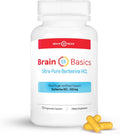 Brain Bean Ultra Pure Berberine HCL Supplement - 500mg, 120 Vegan Capsules