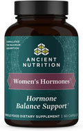 Ancient Nutrition Women's Hormones – Ayuda a Reducir el Estrés, Apoya la Energía y el Equilibrio Hormonal – 60 Cápsulas