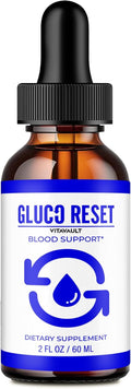 Vitavault Gluco Reset Drops - Complemento Líquido Natural