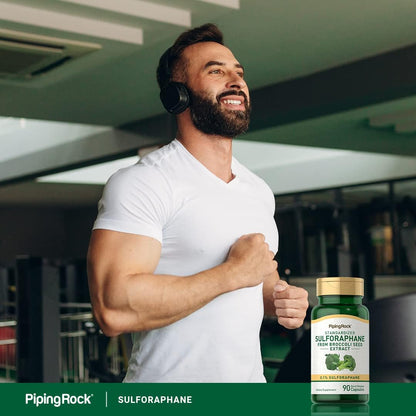 Piping Rock Sulforafano 400 mcg, 90 Cápsulas – Compuesto rico en azufre: el sulforafano es un isotiocianato que se – Image 6