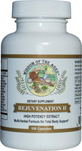 Rejuvenation II – Suplemento multiherbal para el apoyo corporal total, 100 cápsulas