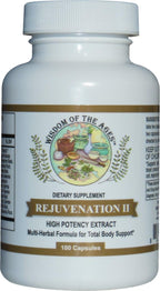 Rejuvenation II – Suplemento multiherbal para el apoyo corporal total, 100 cápsulas