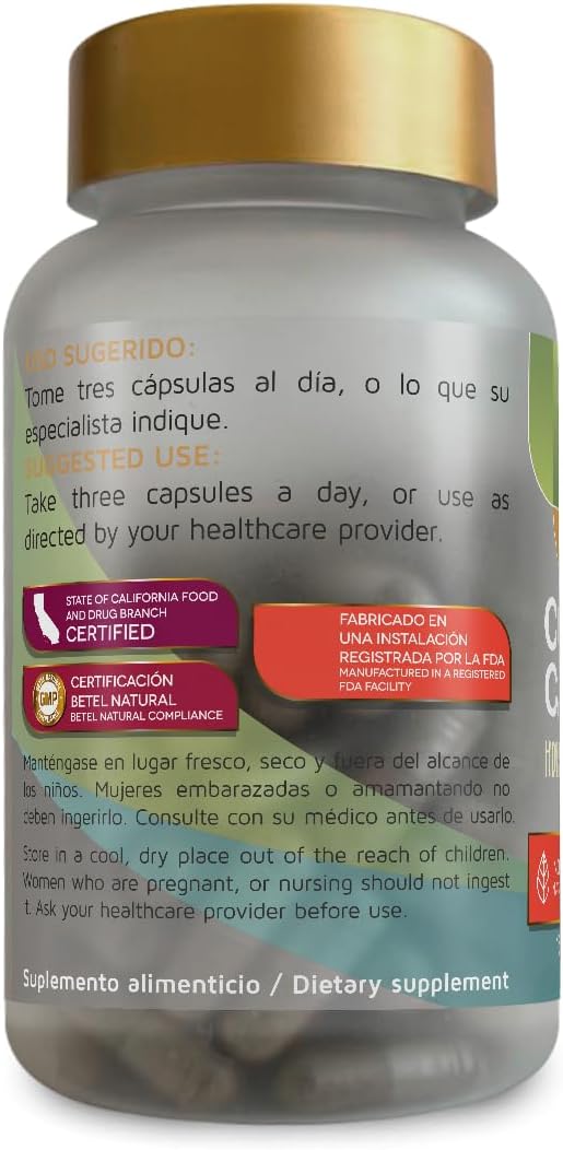Premium Cola de Caballo (Horsetail) Herbal Capsule by Betel Natural - Healthy Nails, Skin, & Hair - 1500 mg per Serving