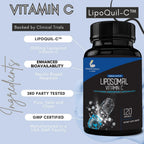 Research Labs LipoQuil-C™ Vitamina C Liposomal 1000mg – 120 Cápsulas