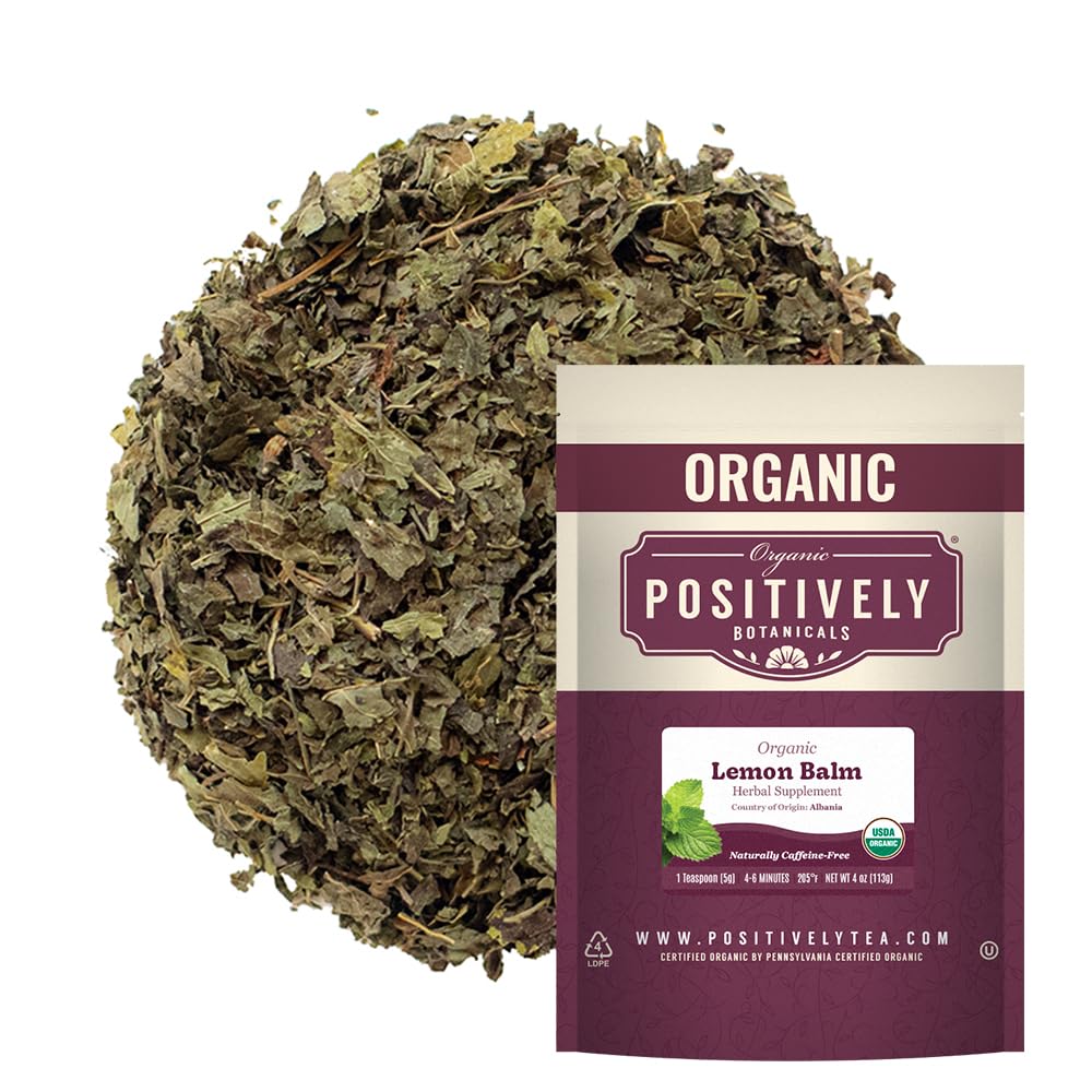 Organic Positively Botanicals Company, Burdock Root, Herbal Tea Loose Leaf Botanical, 4 Ounce
