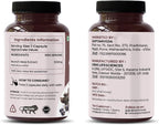 SAPTAMVEDA Kaunch Beej Extracto Natural 500mg, 60 Cápsulas Vegetales