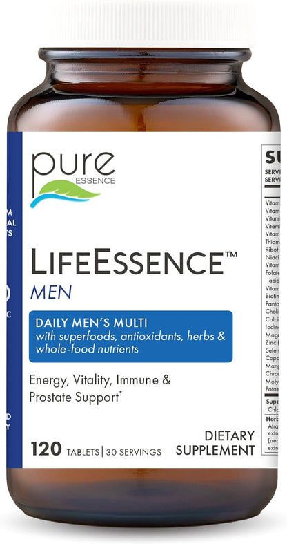 LifeEssence Mens Formula - Complejo Multivitamínico para Hombres - 120 Comprimidos – Image 1
