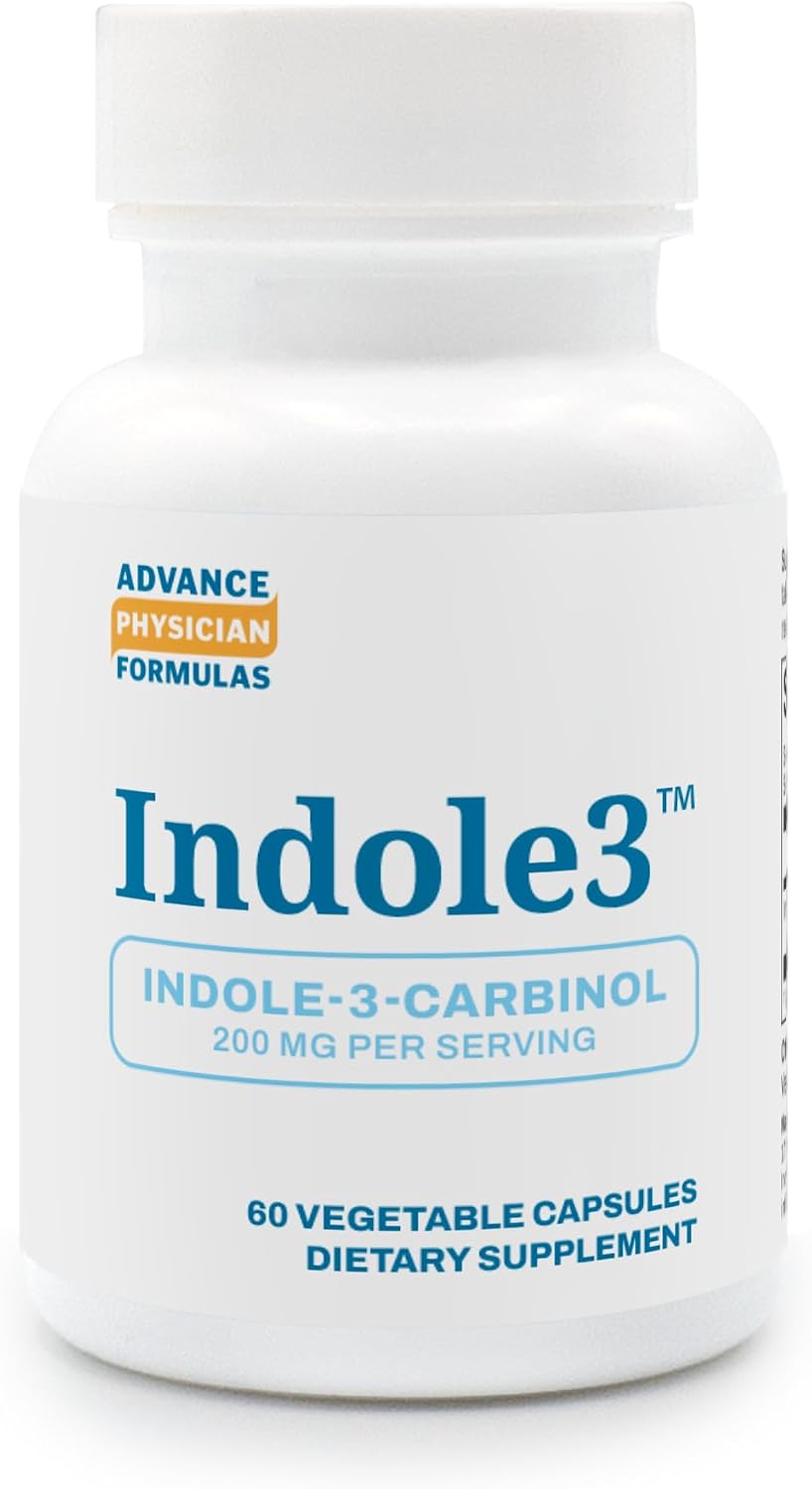 Indol-3-Carbinol, 200 mg, 60 Cápsulas Vegetales