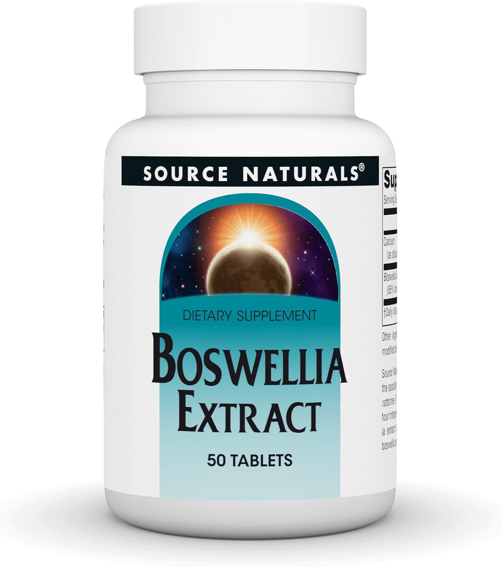 Source Naturals Boswellia Extract, 50 Tablets