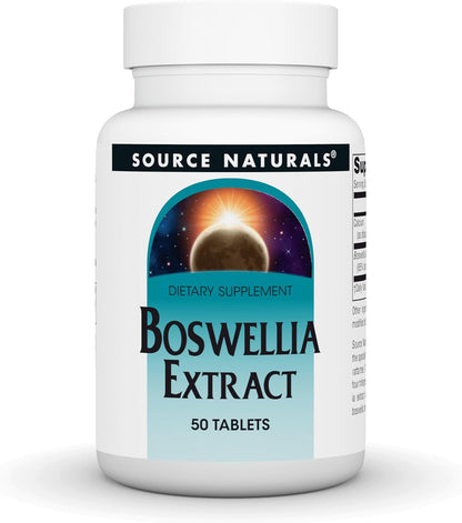 Source Naturals Extracto de Boswellia, 50 Comprimidos – Image 1