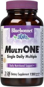 Bluebonnet Nutrition Multi One with Iron - 120 Vegetable Capsules