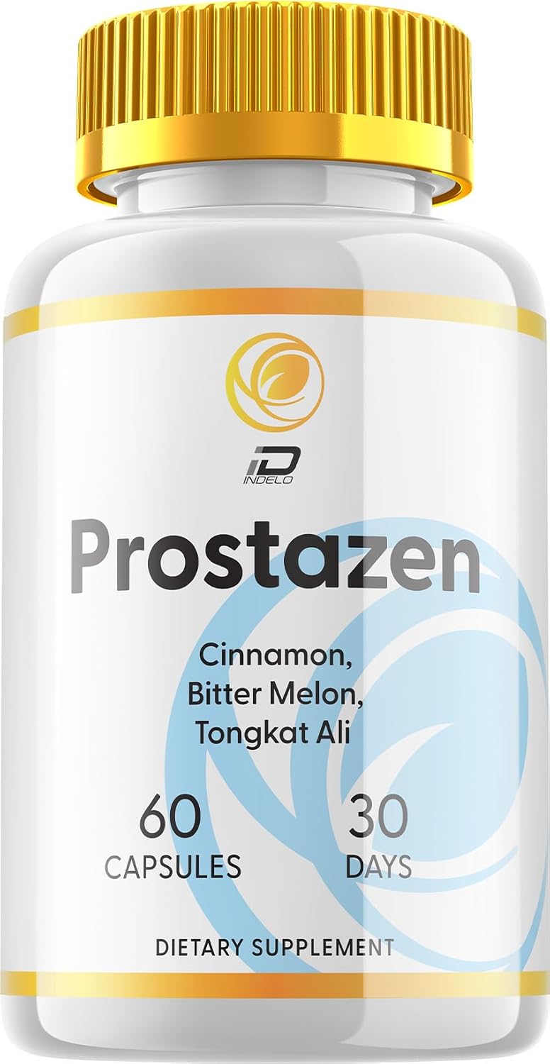 Prostazen Complemento para Hombres – Cápsulas de Energía Avanzada, Fórmula Máxima Potencia, 60 Cápsulas