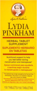 Lydia Pinkham Suplemento Herbal - 150 Comprimidos (Paquete de 2)