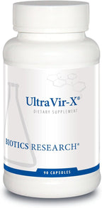 BIOTICS RESEARCH UltraVir-X - Complemento para el sistema inmunitario, 90 cápsulas
