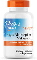 Vitamina C 500mg con Bioflavonoides de Alta Absorción - Doctor's Best