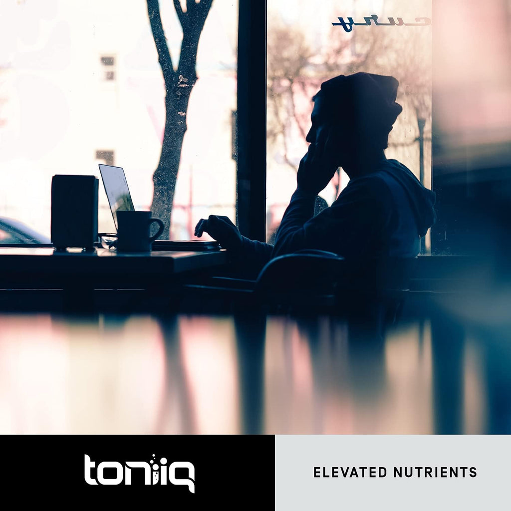 Toniiq PQQ 20mg - 120 Cápsulas - Suplemento de Pirroloquinolina Quinona de Alta Pureza (99%+)