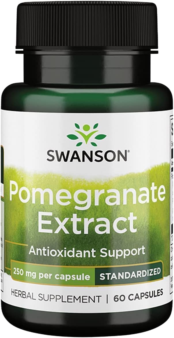 Swanson HRB Extracto de Granada Estandarizado 250 mg 60 Cápsulas